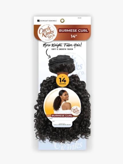 Curls Kinks & CO Burmese Curl 14” 1