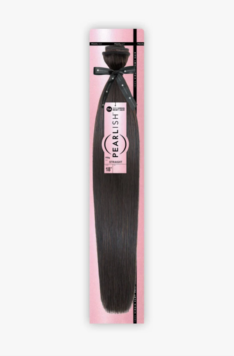 Pearlish Straight Natural/ Blk 22"