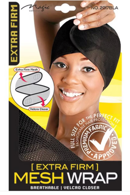 Extra Firm Mesh Wrap Blk