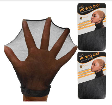 Black HD Wig Cap