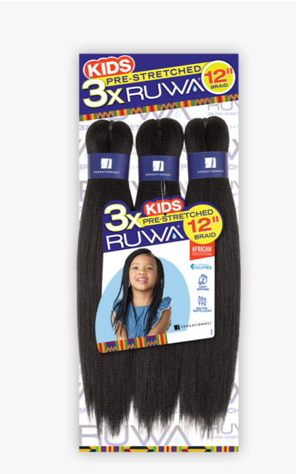 3X Kids Ruwa Pre-Stretched 12” 2 3X Kids Ruwa Pre-Stretched 12” 2