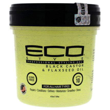 Eco Styler Black Castor & Flaxseed Oil Hair Styling Gel oz