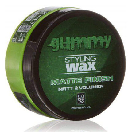 Gummy Hair Styling Wax Matte Finish