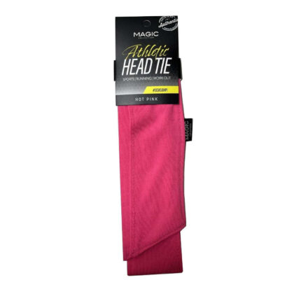 Magic Athletic Head Tie Hot Pink