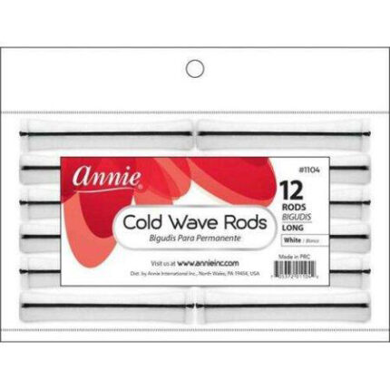 AnnIE Cold Wave Rods Rubber Bands White #1104