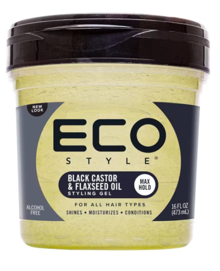 Eco Style Black Castor & Flaxseed Oil