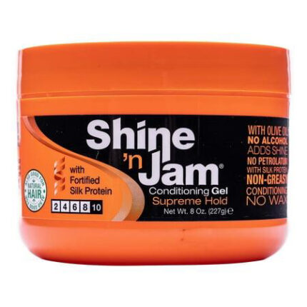 Ampro Shine-N-Jam Supreme Hold Styling Gel oz