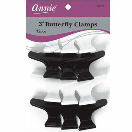 Annie Butterfly Clamps 3in 12ct