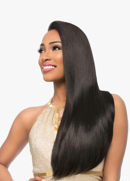 Sensationnel Empire Yaki Weave Hair - Virgin Human Hair Extensions Yaki Texture Hair for Weaving and Sew in Styles